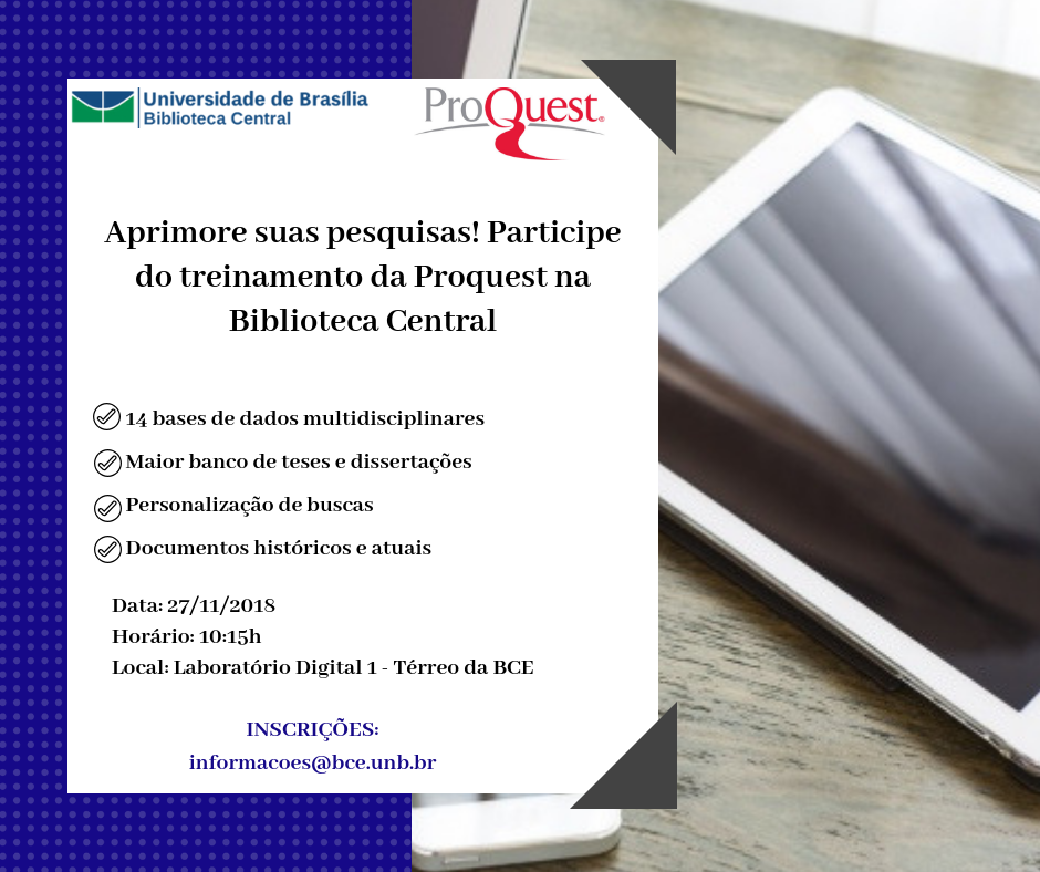 Treinamento Proquest